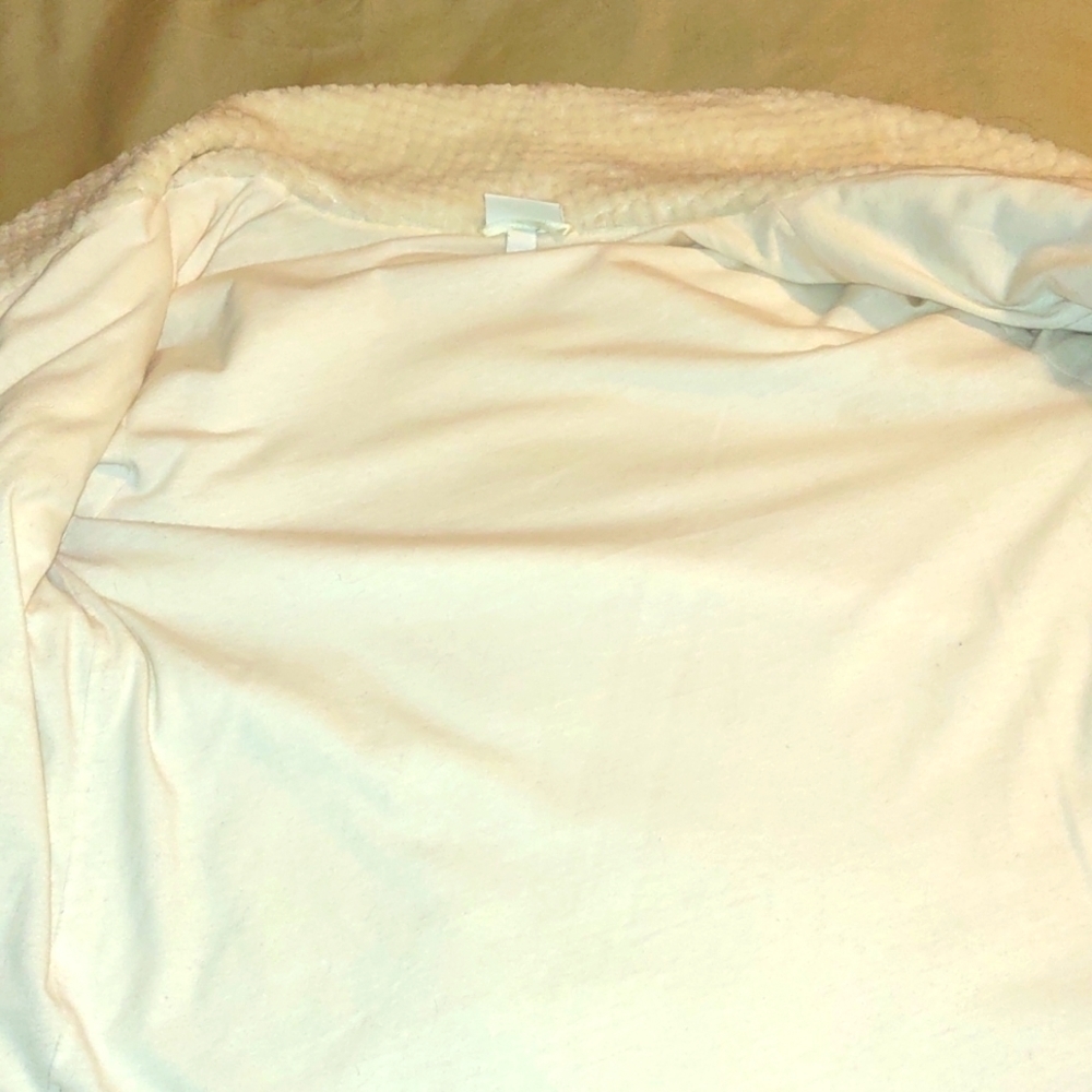 ZELLA Plush Pile Zip Jacket Size Medium - Picture 8 of 9